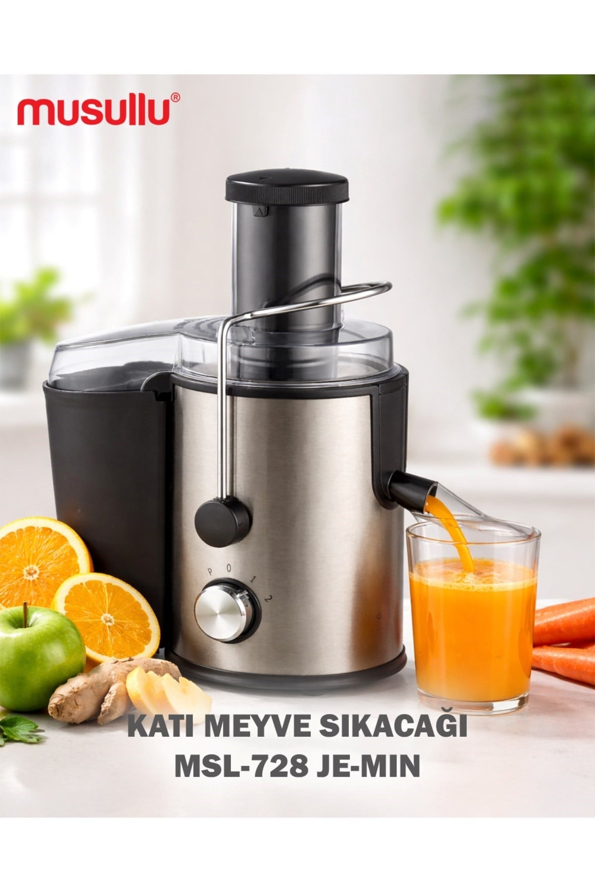 Musullu Msl-728 Je-Min Katı Meyve Sıkacağı