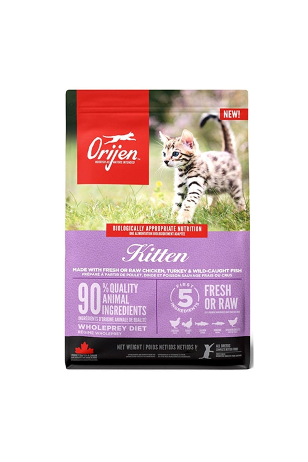 Orijen Kitten Tahılsız Yavru Kedi Maması 1,8 Kg
