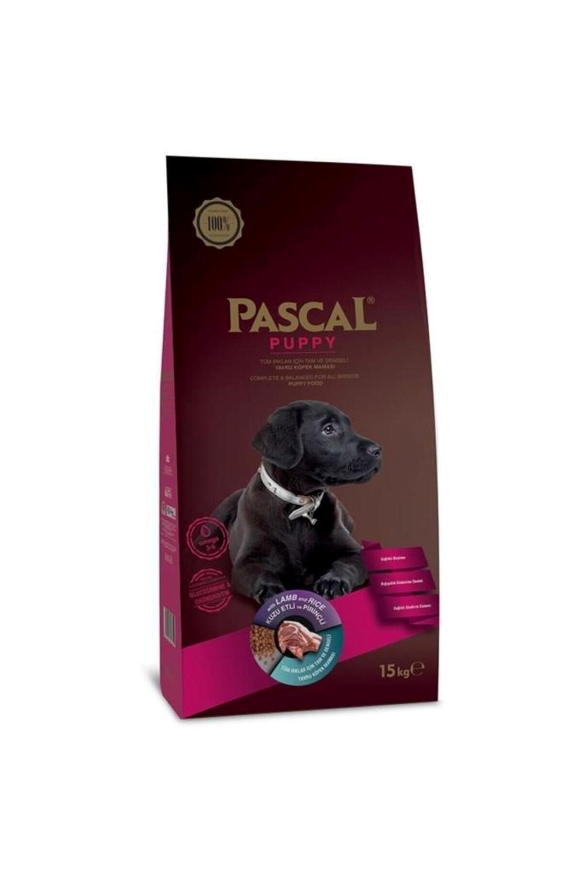 Pascal Kuzu Etli ve Pirinçli Yavru Köpek Maması 15
