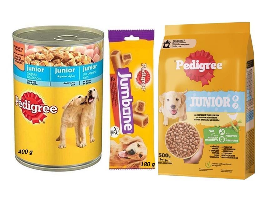 Pedigree Junior Yavru Köpek Süper Paket