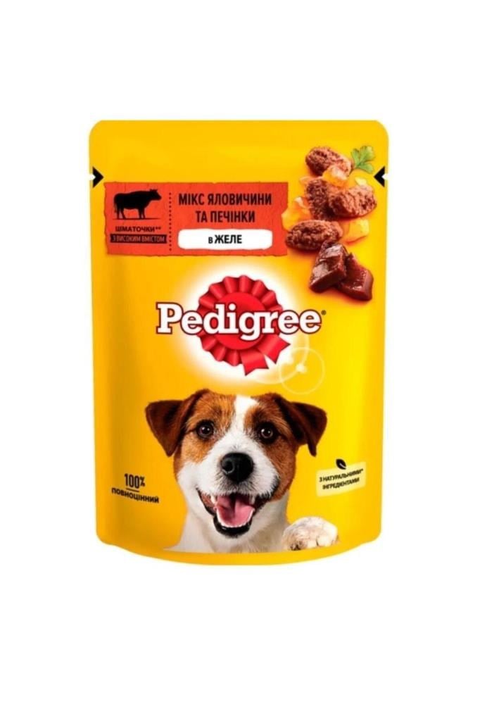 Pedigree Sığırlı Ve Kuzulu Yetişkin Köpek Yaş Maması 24 X 100 gr