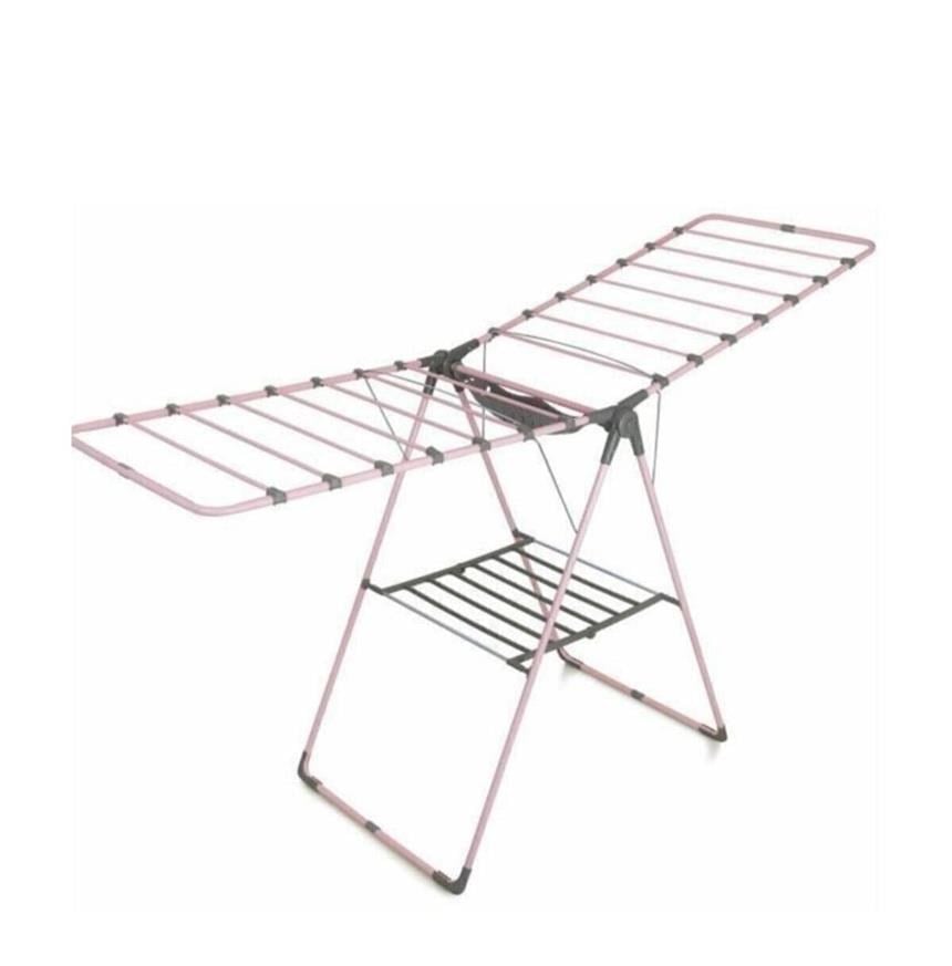 Perilla Isabella Çamaşır Kurutmalığı Sepetli Soft Pembe 57016