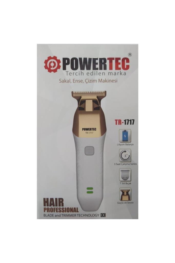 Powertec TR-1717 Sakal  ve Ense Tıraş Makinesi
