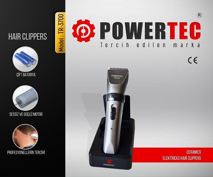 Powertec TR-3700 Tıraş Makinesi