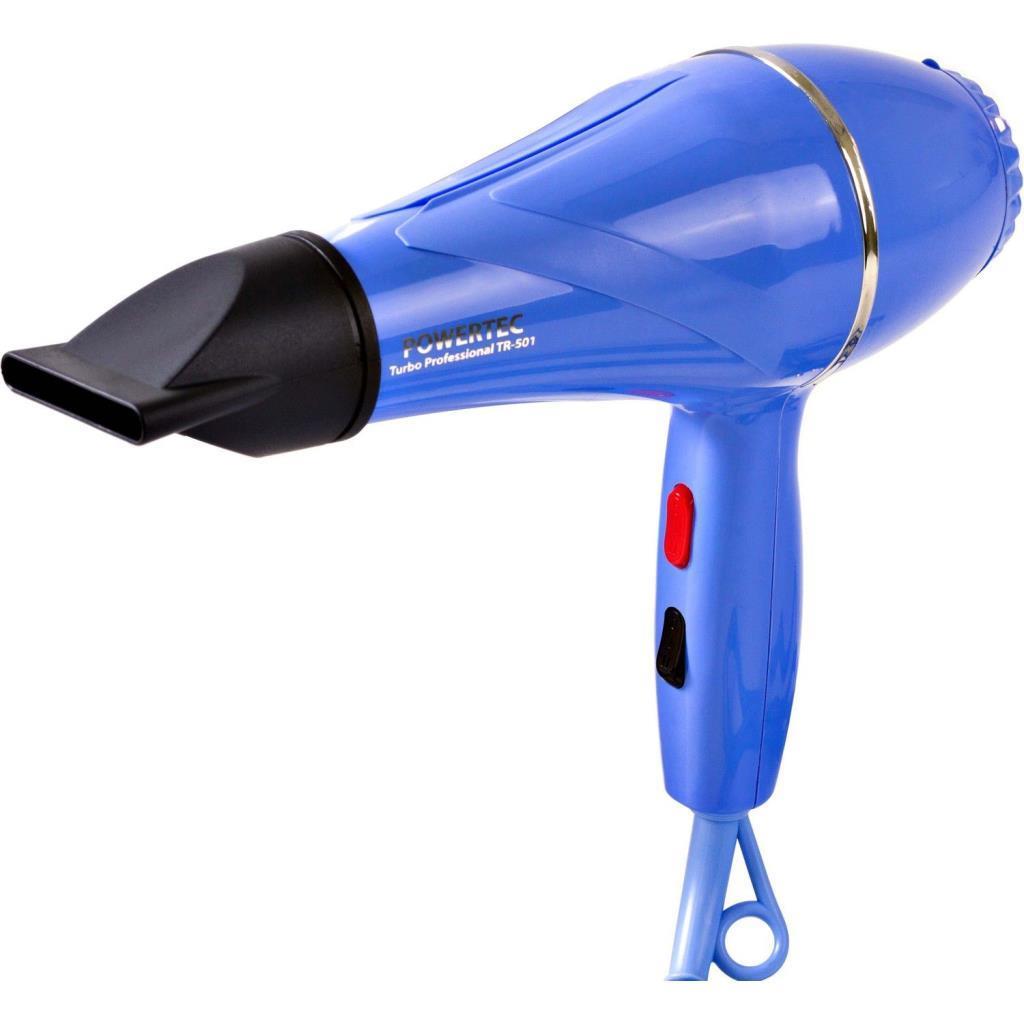 Powertec TR-501 Profesyonel Fön Makinesi [Mavi]