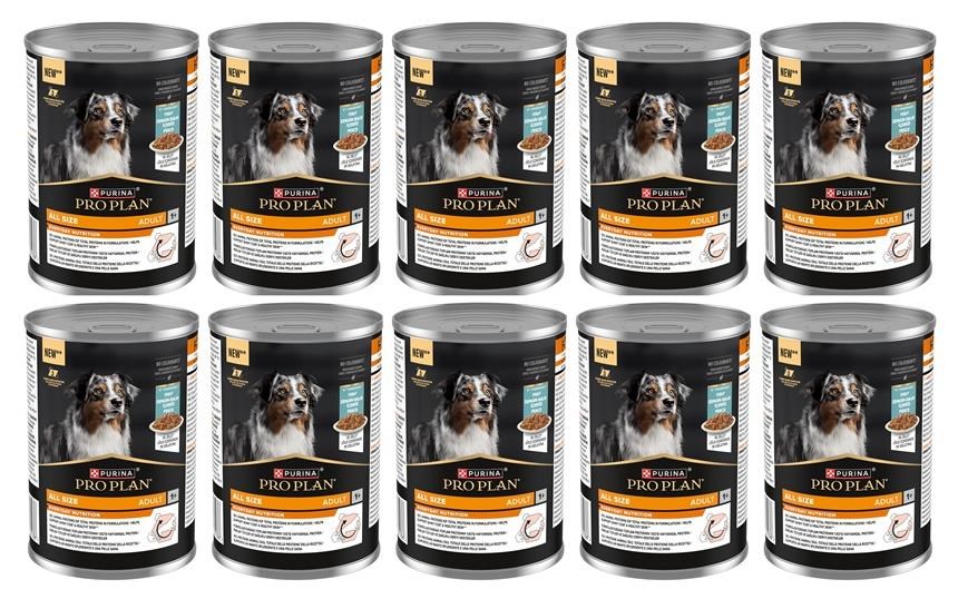 Pro Plan Balıklı Yetişkin Köpek Konservesi 400 Gr*10 Adet