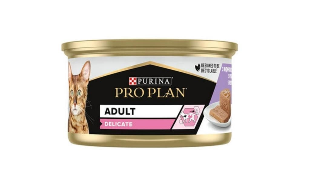 Pro Plan Delicate Hindili Kedi Konservesi 85 Gr 24 adet