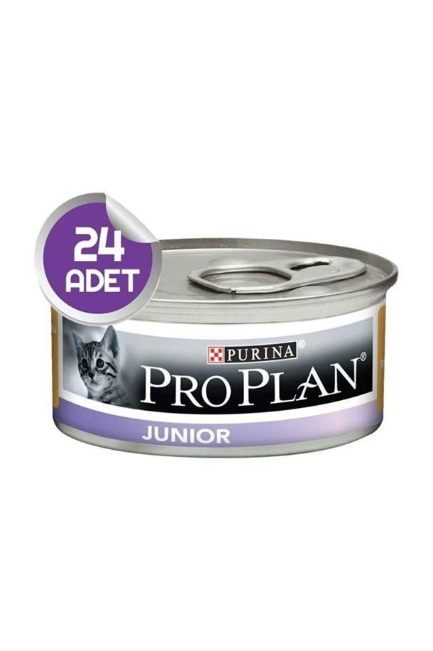 Pro Plan Junior Tavuklu Yavru Kedi Konservesi 85 Gr X 24 Adet