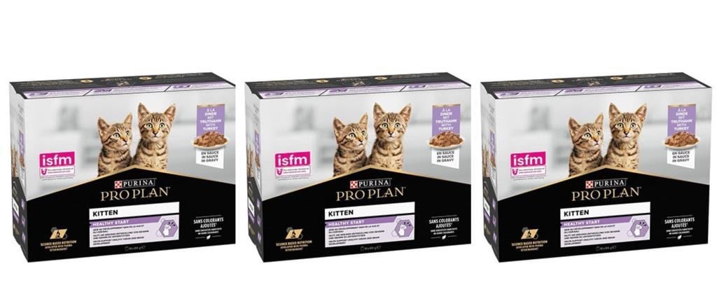 Pro Plan Pouch Sos İçinde Hindili Yavru Kedi Konservesi 85 Gr *30 Adet