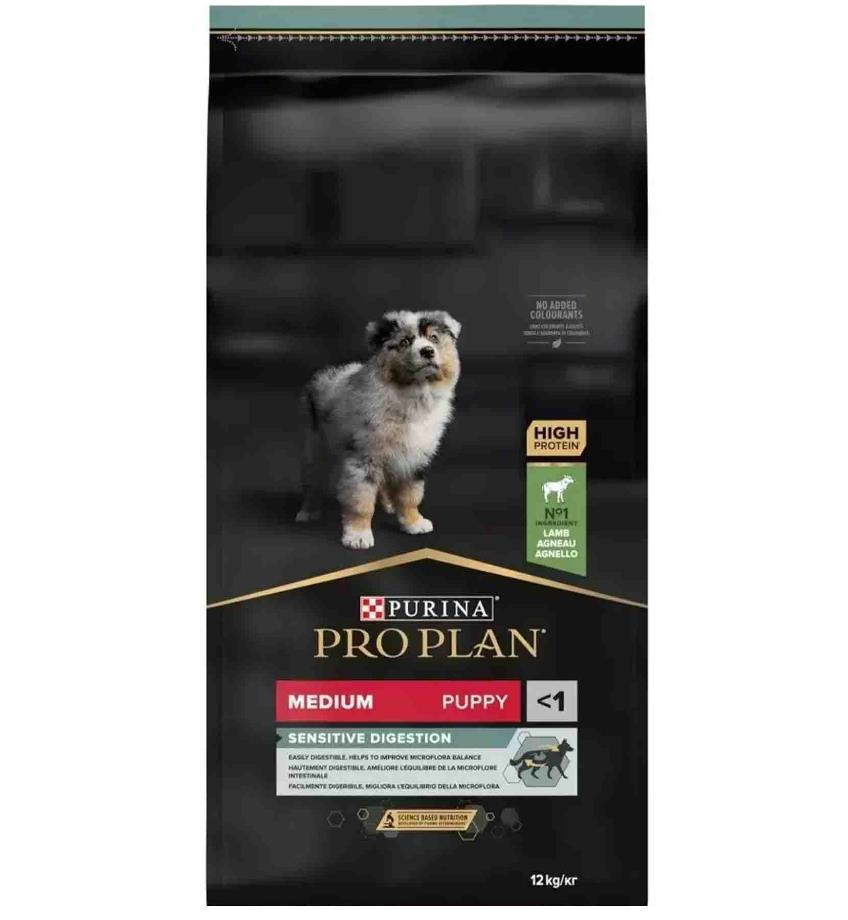 Pro Plan Puppy Sensitive Digeston Kuzu Etli Yavru Köpek Maması 12 Kg