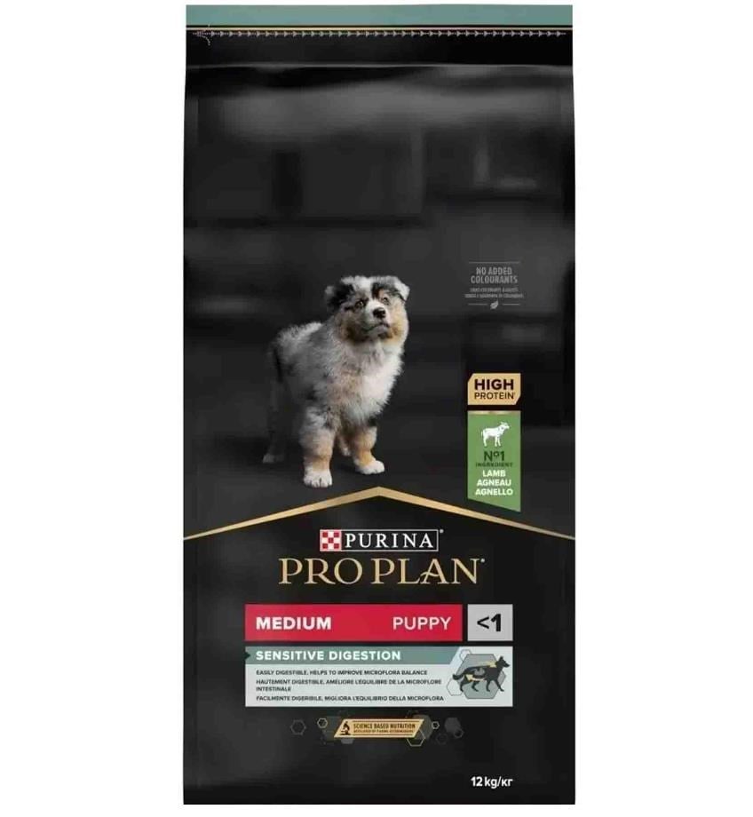 Pro Plan Puppy Sensitive Digeston Kuzu Etli Yavru Köpek Maması 12 Kg