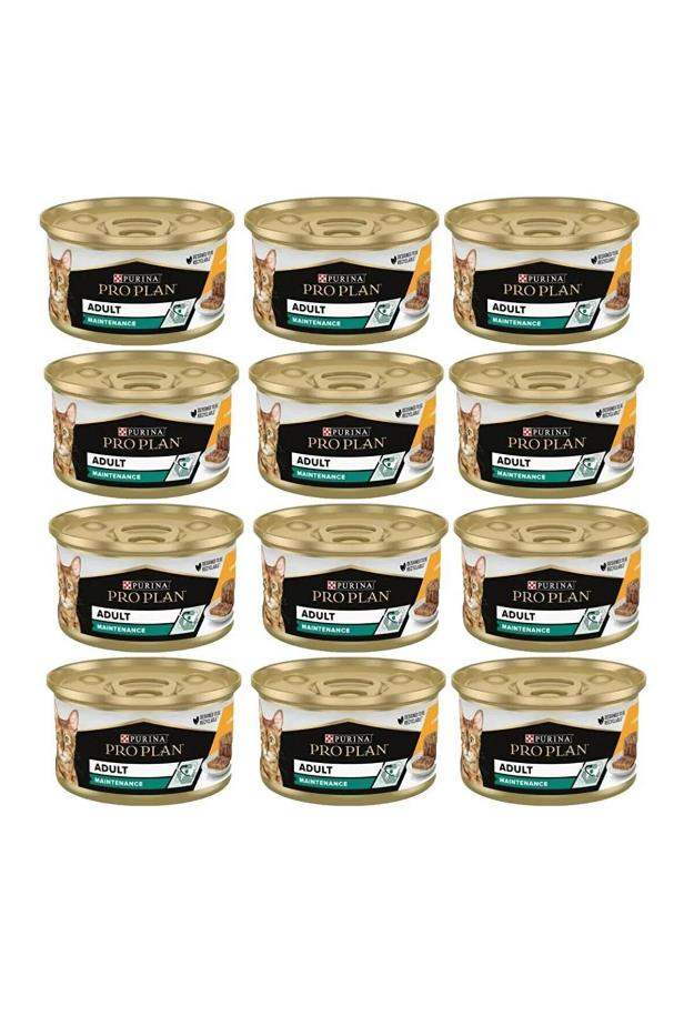 Pro Plan Tavuklu Yetişkin Kedi Konservesi 85 Gr X 12 Adet