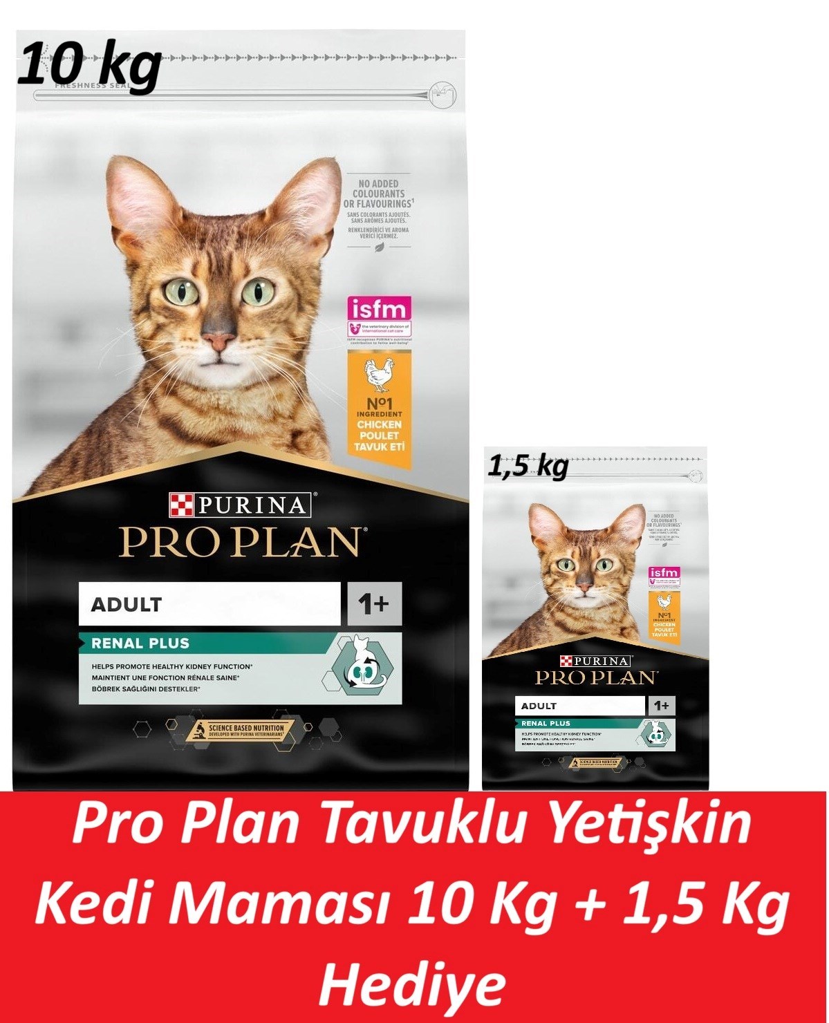 Pro Plan Tavuklu Yetişkin Kedi Maması 10 Kg + 1,5 Kg Hediye