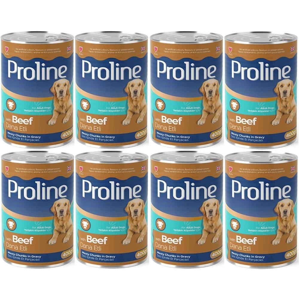 Proline Dana Etli Yetişkin Köpek Konservesi 400 Gr*8 Adet