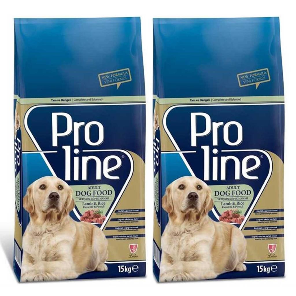 Proline Kuzu Etli   ve Pirinçli Yetişkin Köpek Maması 15 Kg 2 Adet