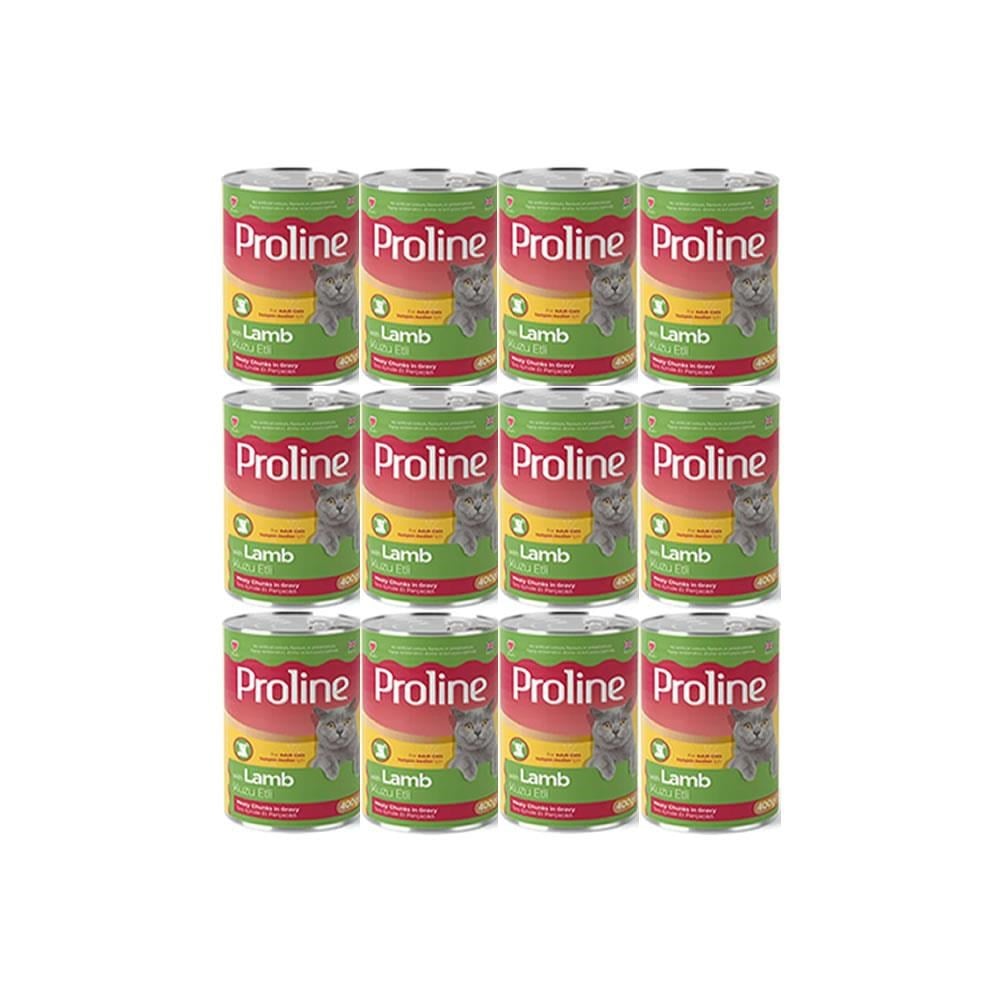 Proline Kuzu Etli Yetişkin Kedi Konservesi 400 Gr*12 Adet