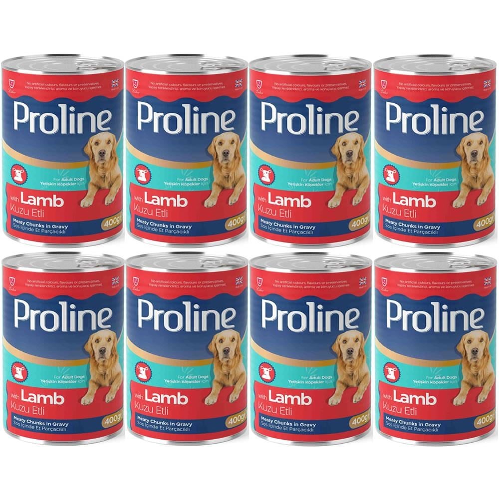 Proline Kuzu Etli Yetişkin Köpek Konservesi 400 Gr*8 Adet
