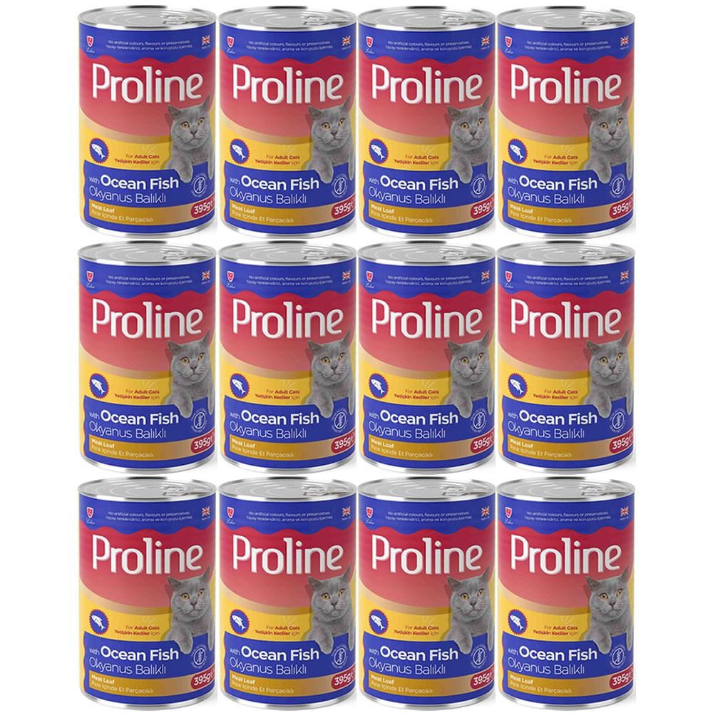 Proline Okyanus Balıklı Yetişkin Kedi Konservesi 395 Gr*12 Adet