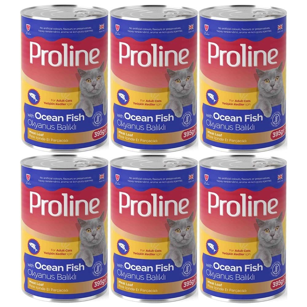 Proline Okyanus Balıklı Yetişkin Kedi Konservesi 395 Gr*6 Adet