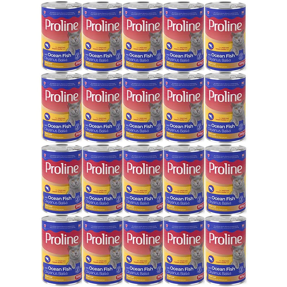 Proline Okyanus Balıklı Yetişkin Kedi Konservesi 395 Gr*20 Adet
