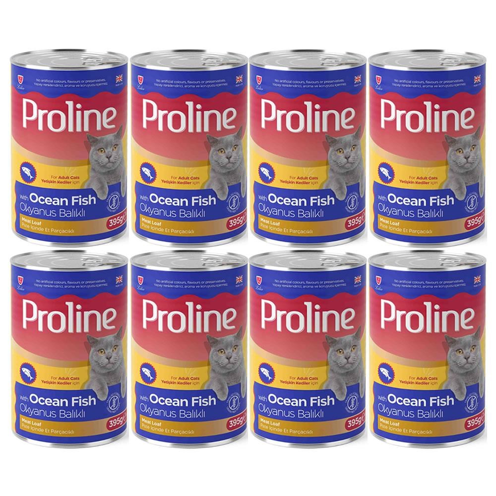 Proline Okyanus Balıklı Yetişkin Kedi Konservesi 395 Gr*8 Adet