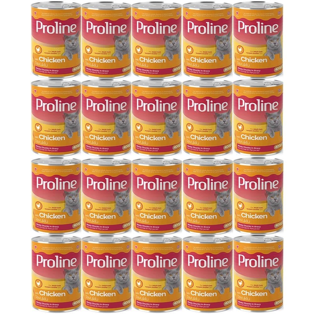 Proline Tavuklu Yetişkin Kedi Konservesi 400 Gr*20 Adet