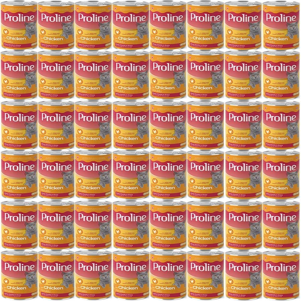 Proline Tavuklu Yetişkin Kedi Konservesi 400 Gr*48 Adet