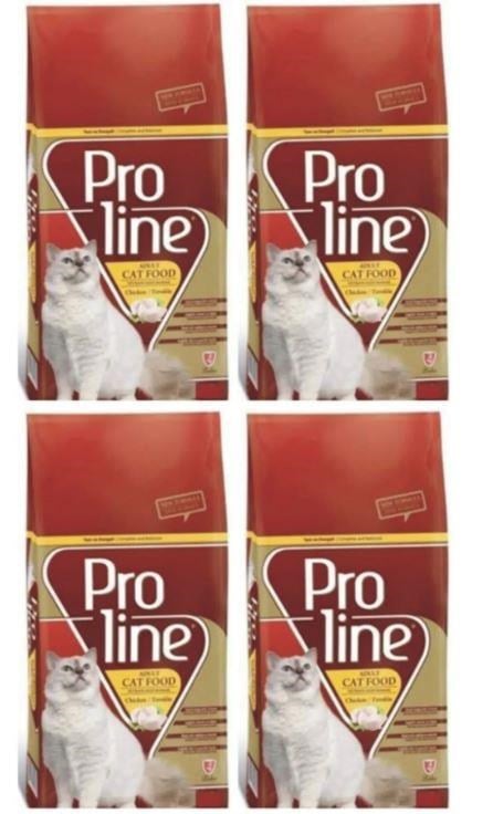 Proline Tavuklu Yetişkin Kedi Maması 4x1,5 kg
