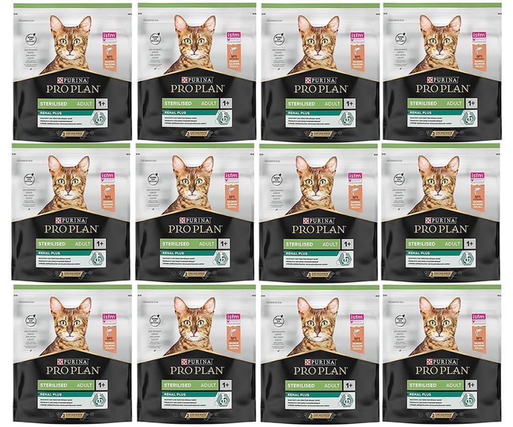 Proplan Sterilised Somon Kısır Kedi Maması 400 Gr*12 Adet