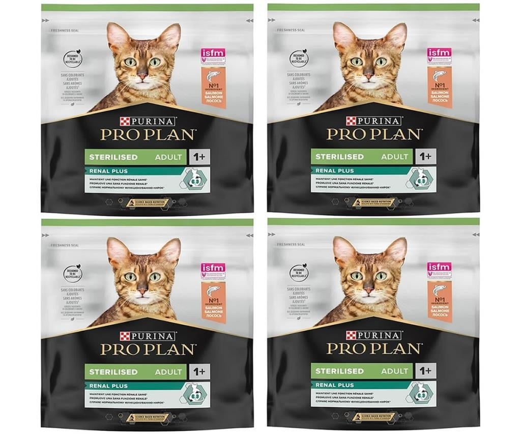 Proplan Sterilised Somon Kısır Kedi Maması 400 Gr*4 Adet
