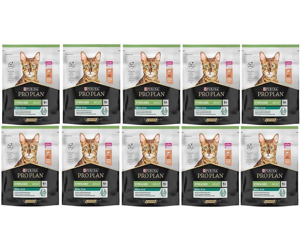 Proplan Sterilised Somon Kısır Kedi Maması 400 Gr*10 Adet