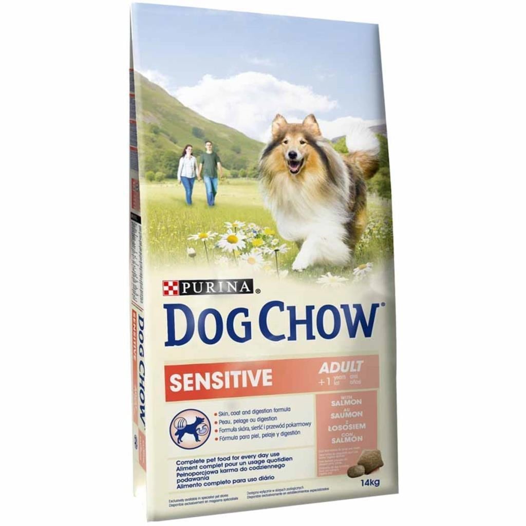 Purina Dog Chow Somonlu Hassas Yetişkin Köpek Maması 14 Kg