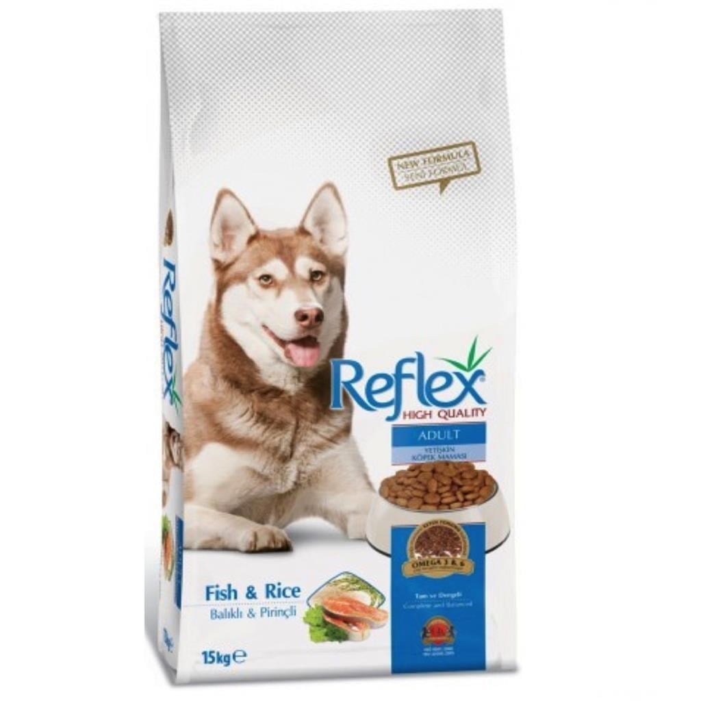 Reflex Dog Food Balıklı & Pirinçli Yetişkin Köpek Maması 15 Kg