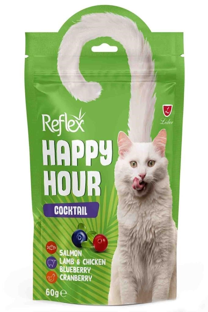 Reflex Happy Hour Kedi Ödülü 60Gr Karışık - 10 Adet