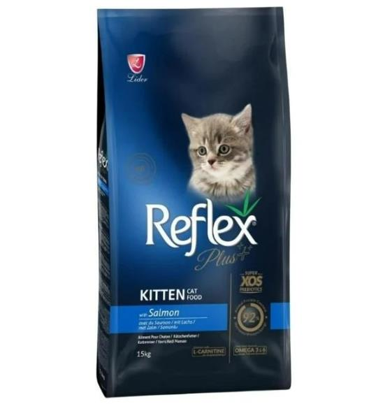 Reflex Plus Kitten Somonlu Yavru Kedi Maması 15 Kg