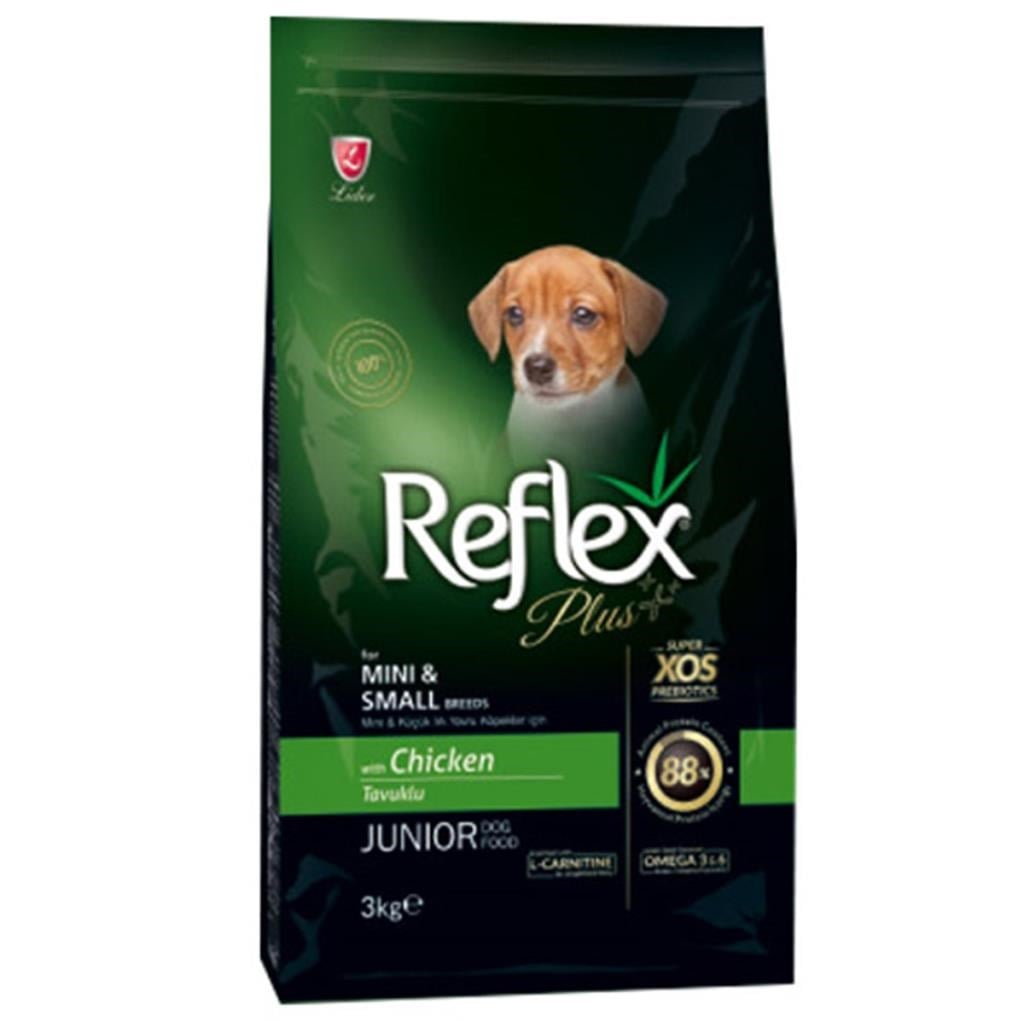 Reflex Plus Küçük Mini Irk Tavuklu Yavru Köpek Maması 3 Kg