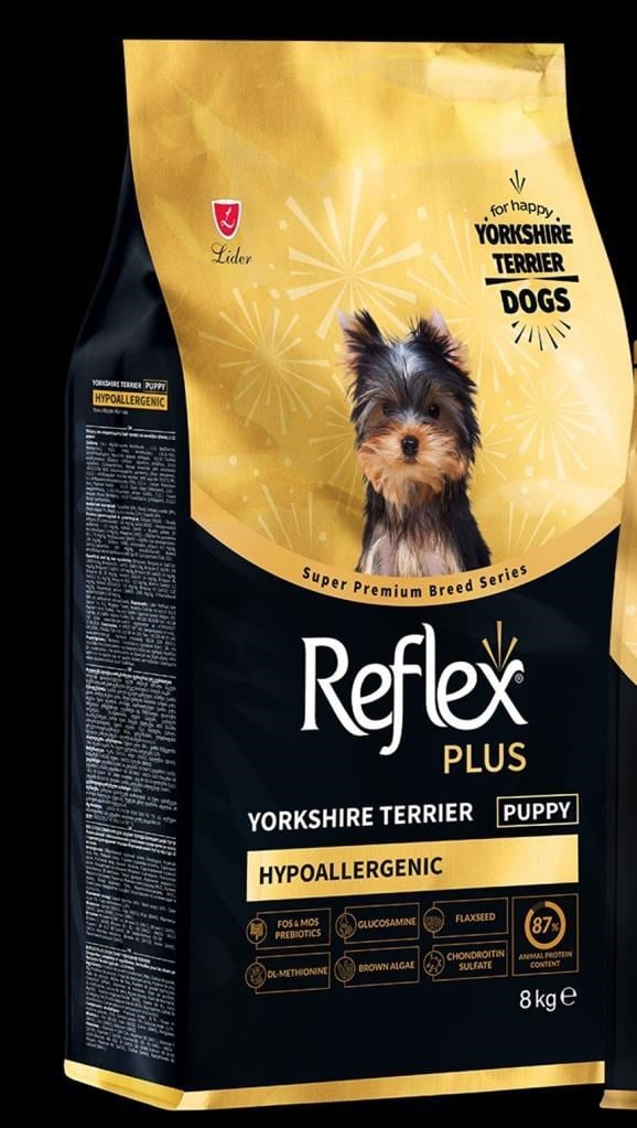 Reflex Plus Yorkshire Terrier Yavru Köpek Maması 8 Kg