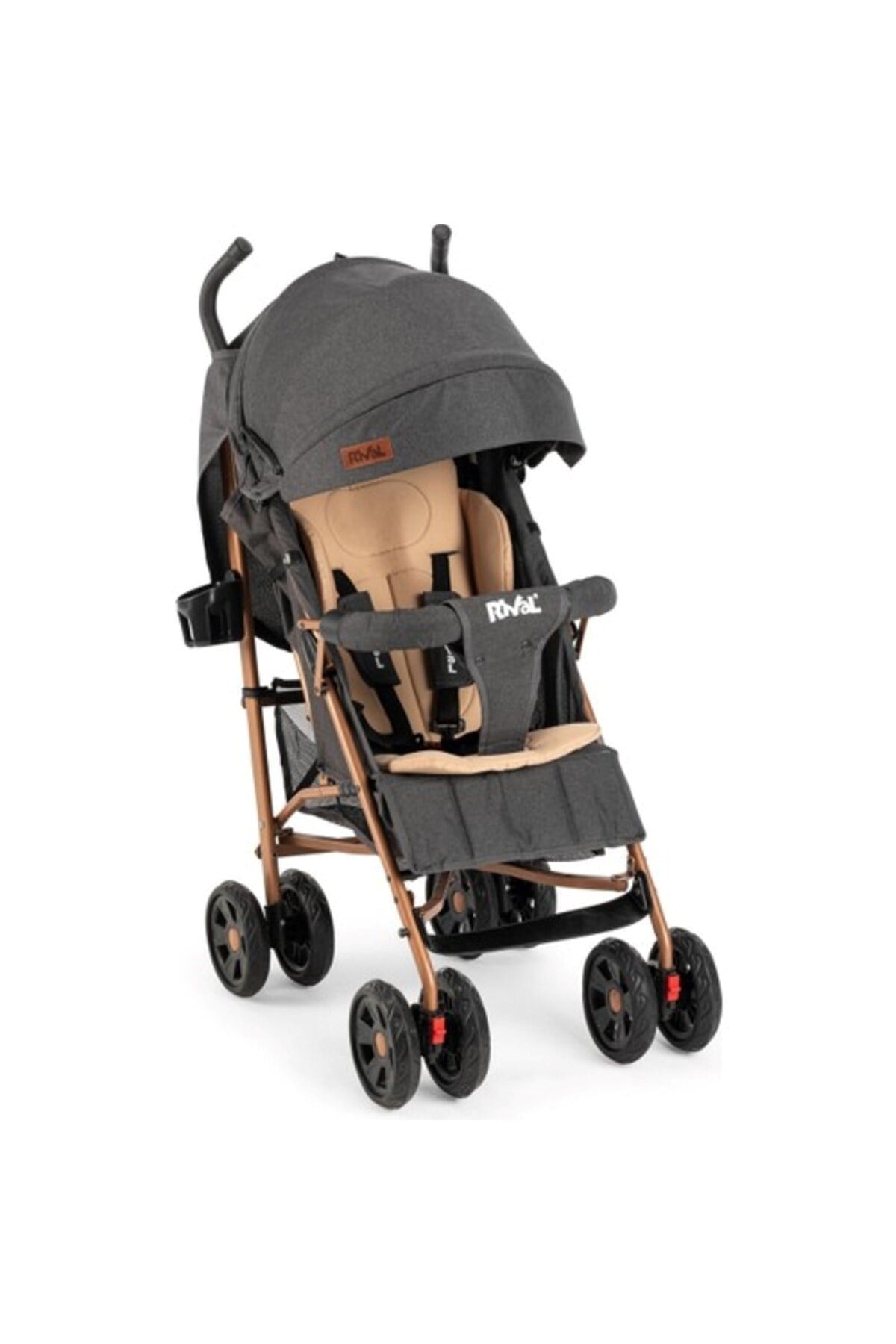 Rival Rv111 Sweet Baston Bebek Arabası Gold Antrasit