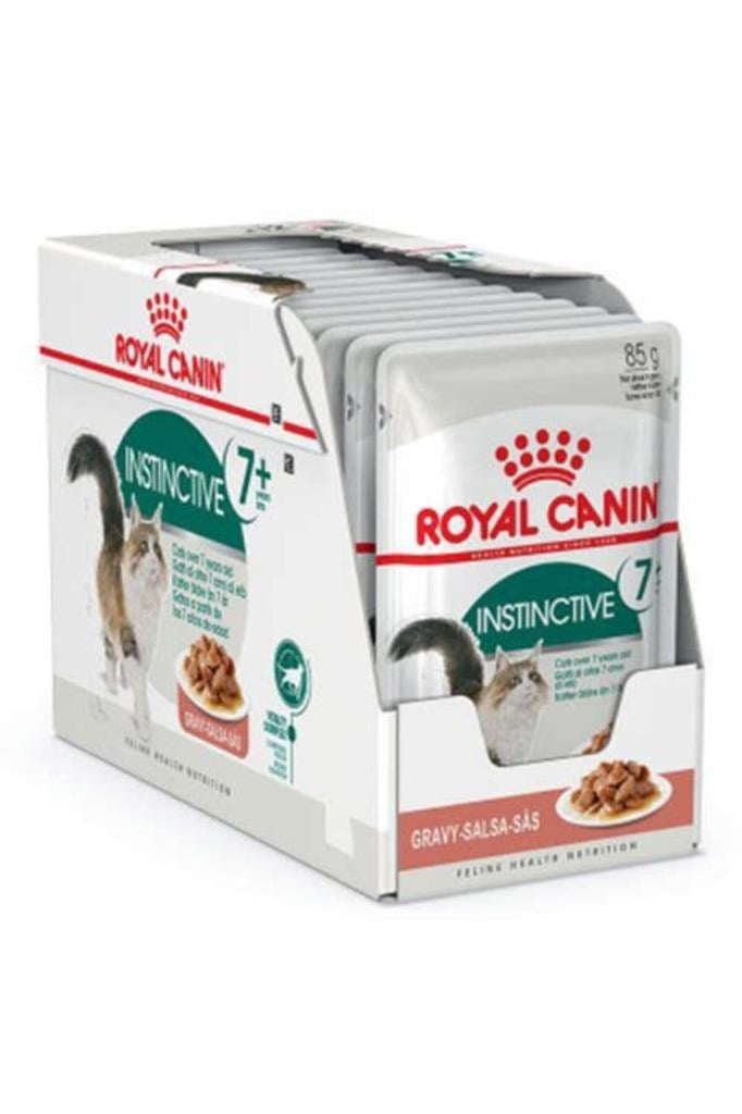 Royal Canin 12'li Gravy Instinctive +7 Yaşlı Kedi Yaş Maması 85 gr*12 adet