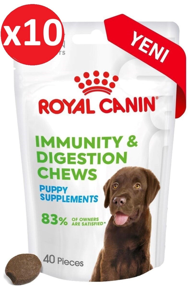Royal Canin  Bağışıklık ve Sindirim Sistemini Destekleyen Köpek Ödül Maması 100g*10 Paket