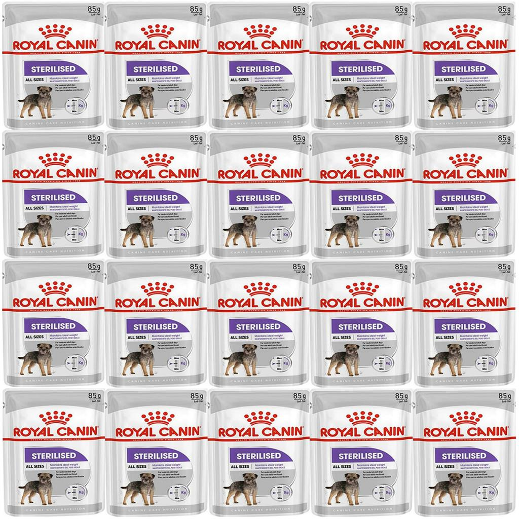 Royal Canin CCN Sterilised Pouch Köpek Yaş Maması 85gr*20 Adet