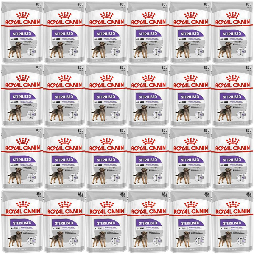 Royal Canin CCN Sterilised Pouch Köpek Yaş Maması 85gr*24 Adet