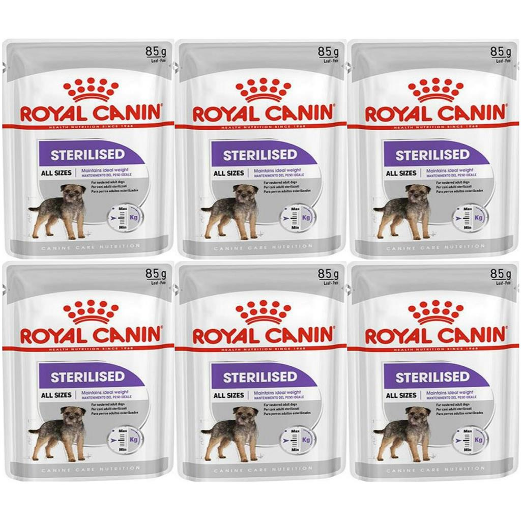 Royal Canin CCN Sterilised Pouch Köpek Yaş Maması 85gr *6 Adet