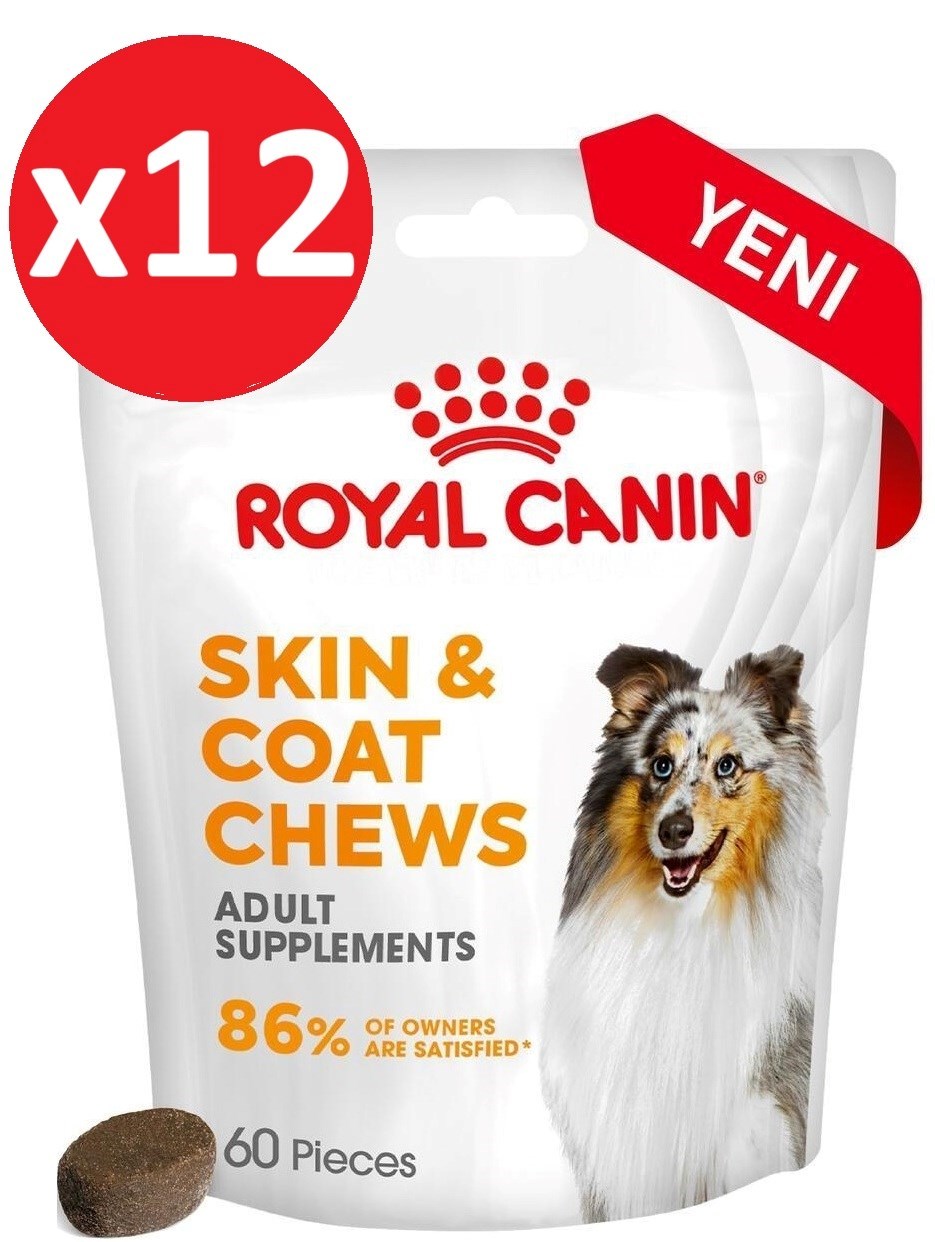 Royal Canin Deri ve Tüy Sağlığını Destekleyen Köpek Ödül Maması 240g*12 Paket