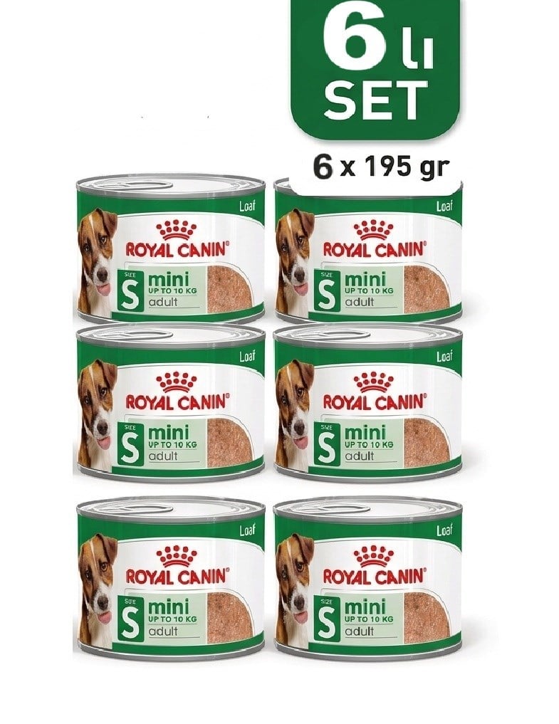 Royal Canin Mini Küçük Irk Ezme Yet.Kon.195 Gr*6 ADET