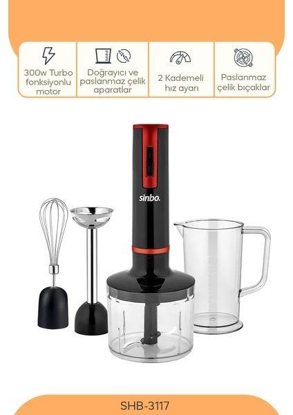 Sinbo Shb-3117 1000 W Blender Seti Siyah