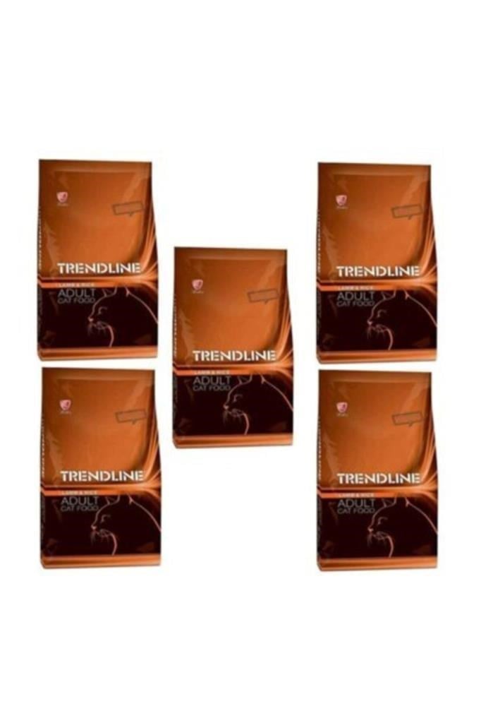 Trendline Kuzulu Yetişkin Kedi Maması 1 Kg X 5 Adet
