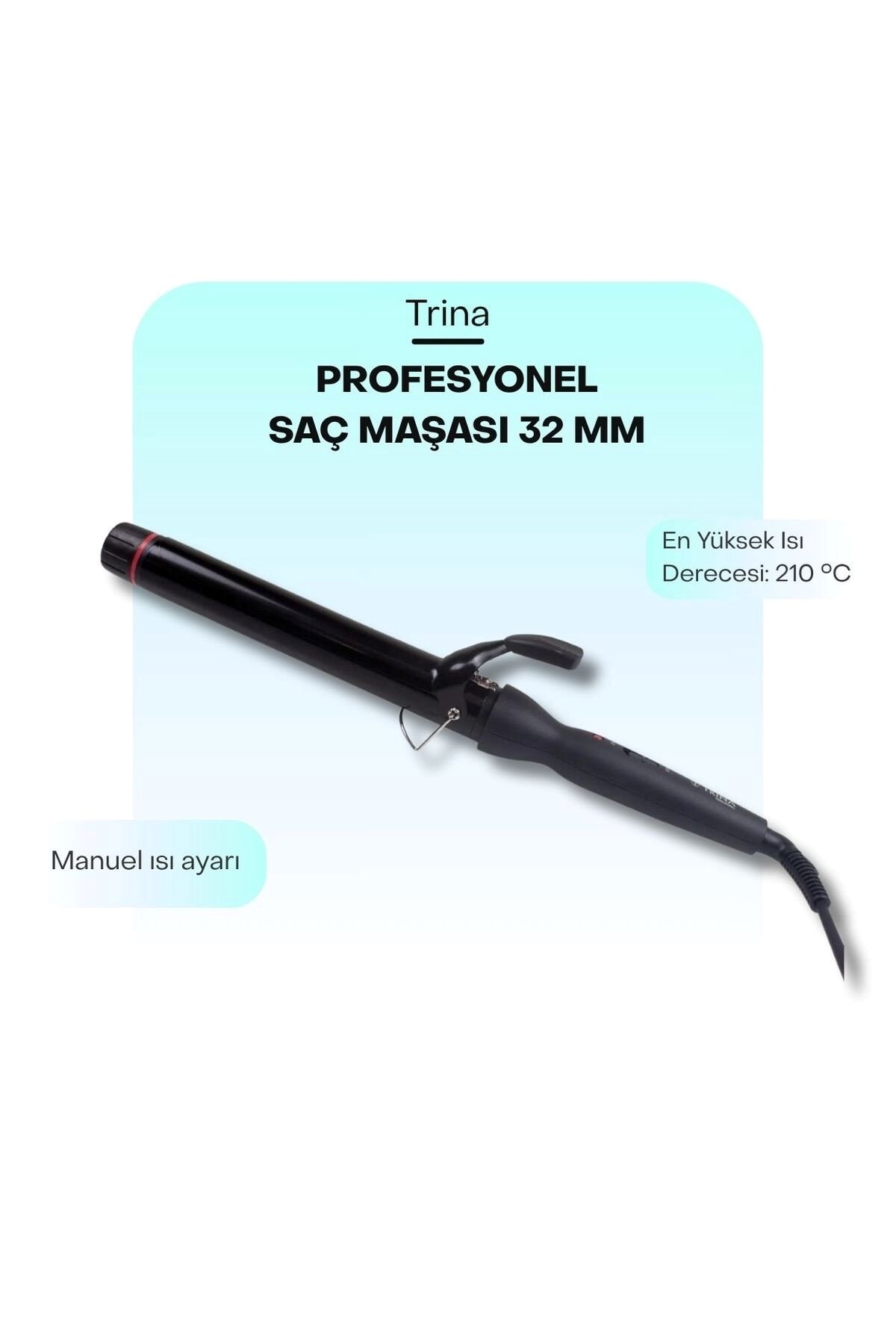 Trina Profesyonel Saç Maşası 32 Mm - 48