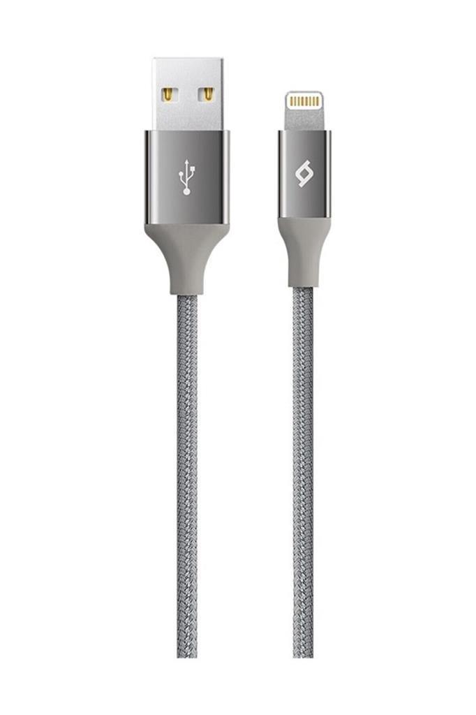Ttec AlumiCable iPhone Şarj Kablosu Uzay Grisi 2DK16UG