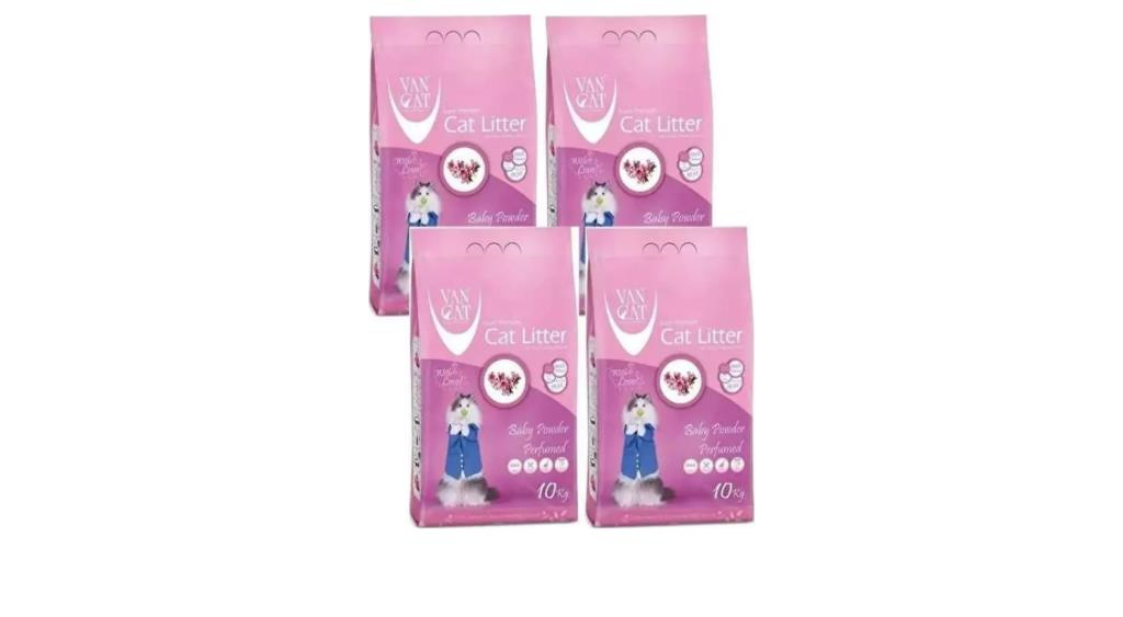 Van Cat  Baby Powder Parfümlü Kedi Kumu 10 Kg X 4 Adet